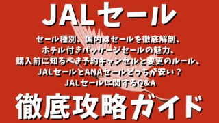 JALセール徹底攻略ガイド：セール種別、国内線セールを徹底解剖、ホテル付きパッケージセールの魅力、購入前に知るべき予約キャンセルと変更のルール、JALセールとANAセールどっちが安い？ JALセールに関するQ&A