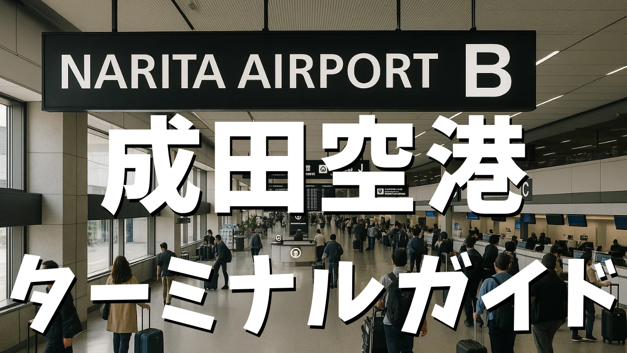 成田空港ガイド｜ターミナル別マップ・アクセス・駐車場・搭乗手順を徹底解説